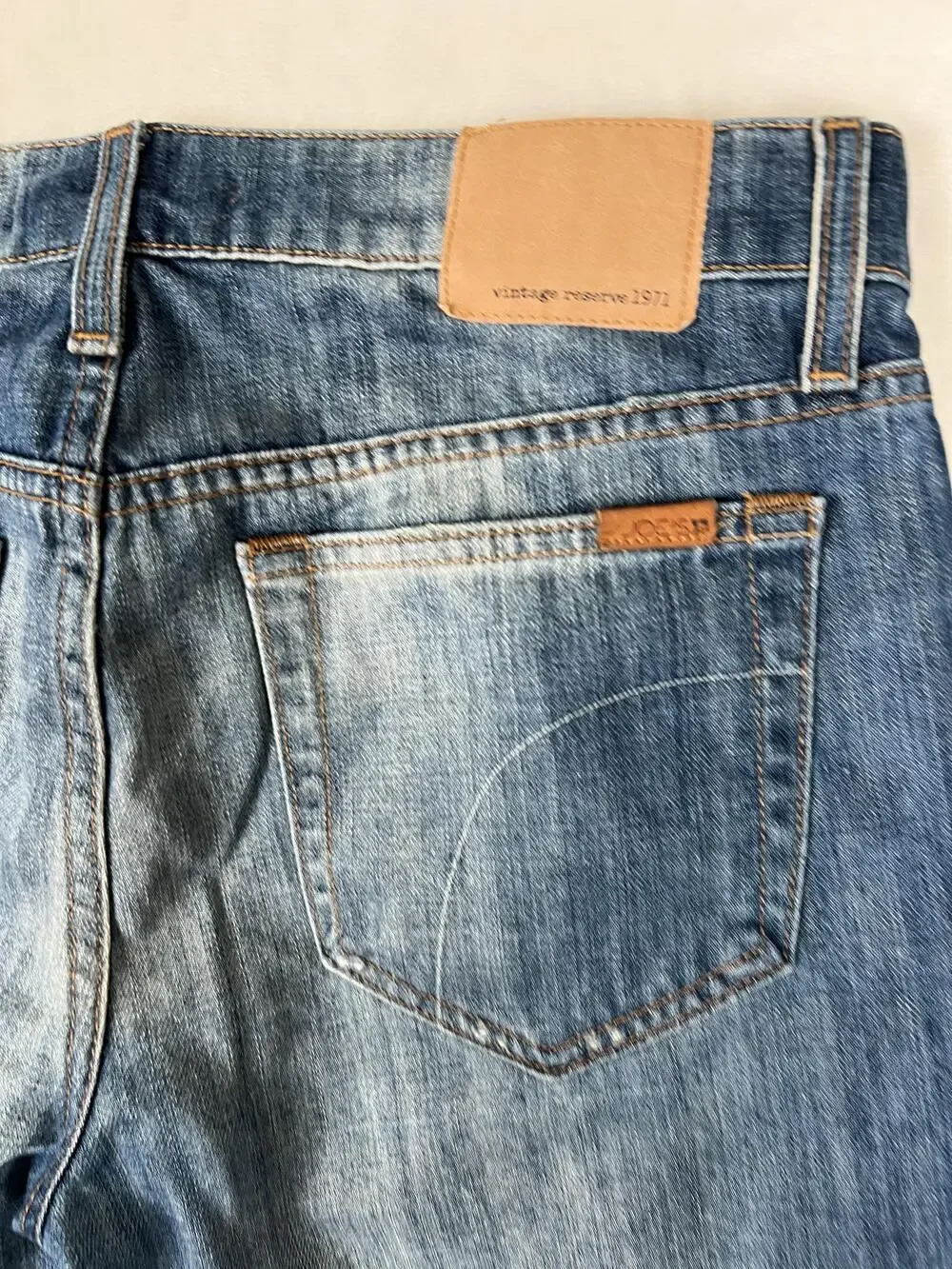 Joe's Jeans Mens 30x27 Blue Forni Slim Straight Denim Vintage Reserve 1971